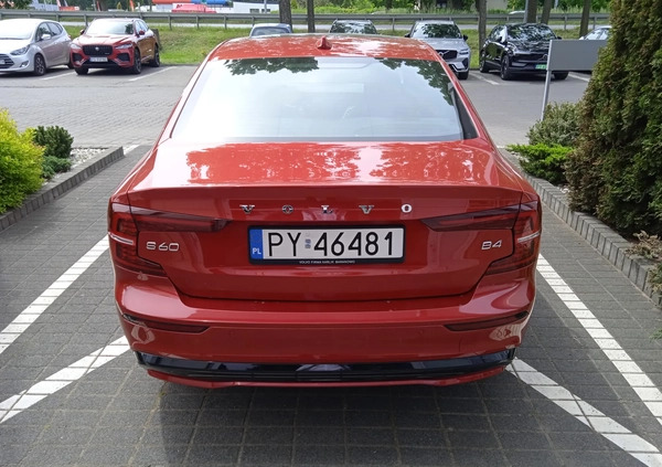 Volvo S60 cena 204900 przebieg: 9500, rok produkcji 2023 z Żuromin małe 56